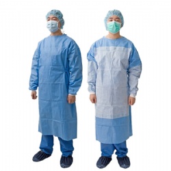 Disposable surgical gown