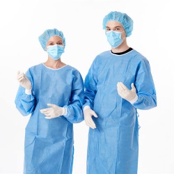 Disposable surgical gown