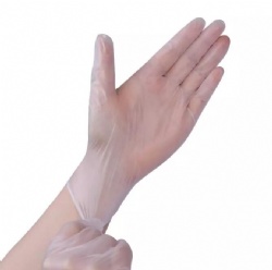 Disposable vinyl glove