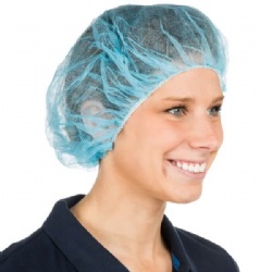 Disposable bouffant cap