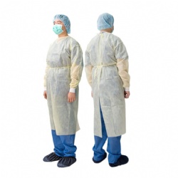 Disposable isolation Gown